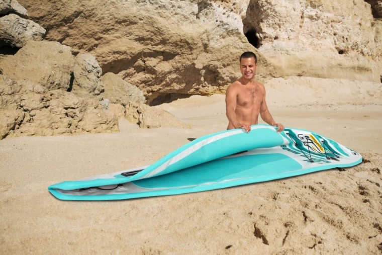 Inflatable design for easy use