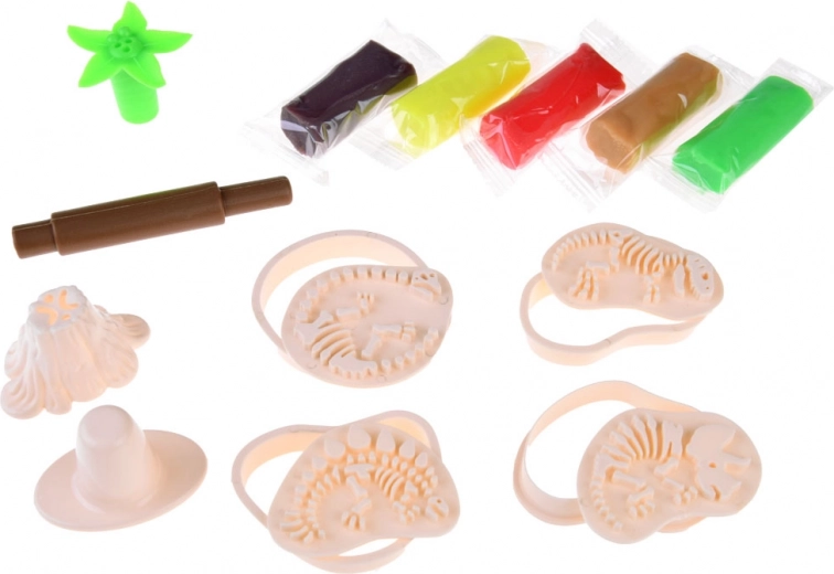 Sukurkite savo dinozaurų fosilijas