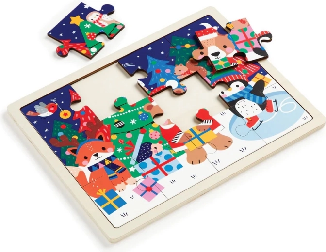Practical wooden tray
