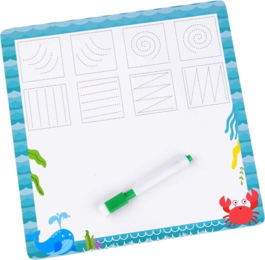 Double-sided board: building and writing