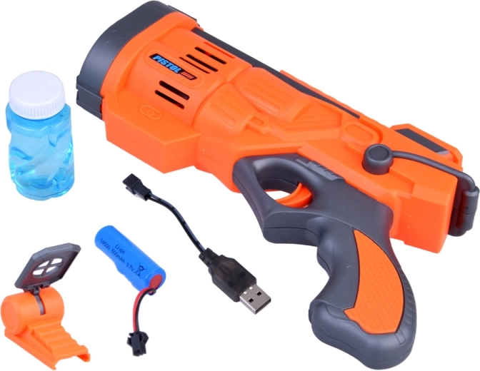 Įkraunamas akumuliatorius ir USB laidas komplekte