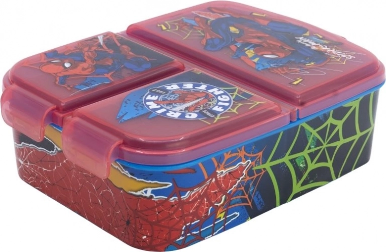 Trys atskiri skyriai įvairiai užkandžiai