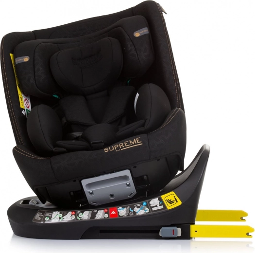 ISOFIX + Top Tether for secure and quick anchoring