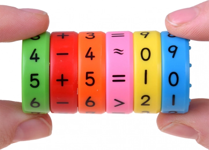 Spalvoti magnetiniai žiedai