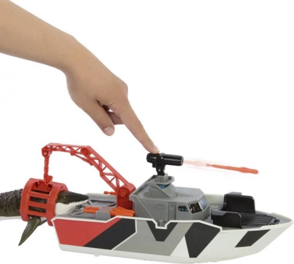 Veikiantis harpūnų paleidiklis įtemptoms misijoms