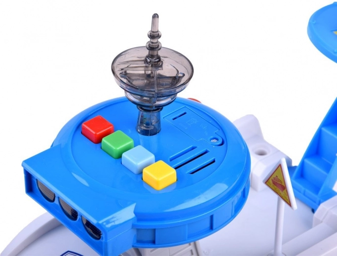 Valdymo bokšto šviesos ir garso efektai