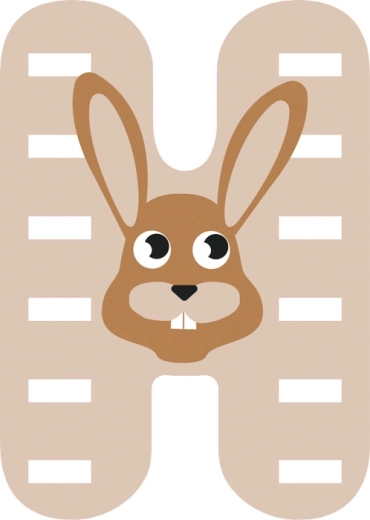 Cheerful Design with Hare