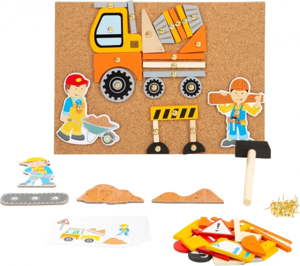 Kūrimas ant kamštinės lentos