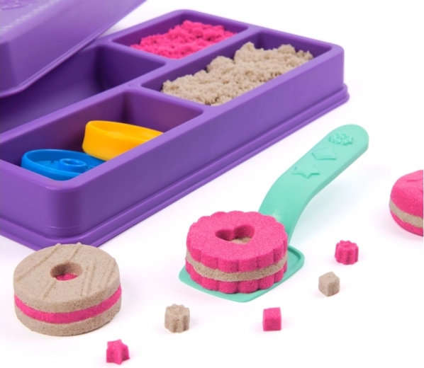 Molds, stamps, and spatula for decorating