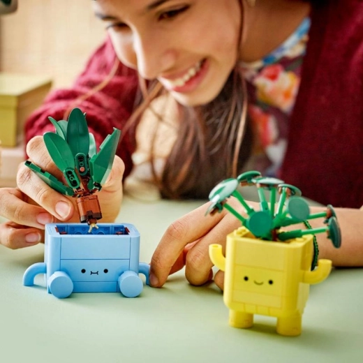 Kūrybinis konstravimas ir keičiami vazonėliai