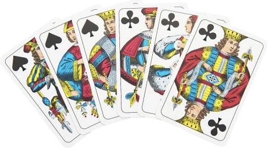 Universali 32 kortų rinkinio sudėtis