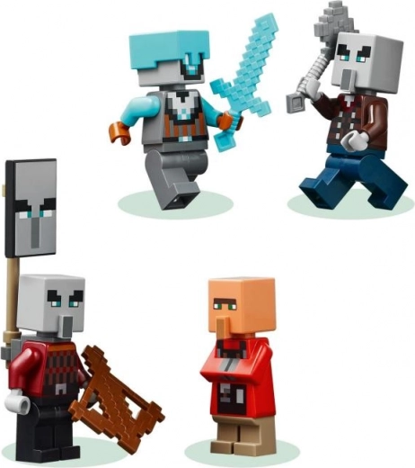 Keturios minifigūrėlės ir gausi įranga