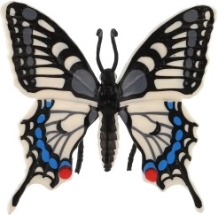 Autentiškas spalvinimas ir sparnų raštai