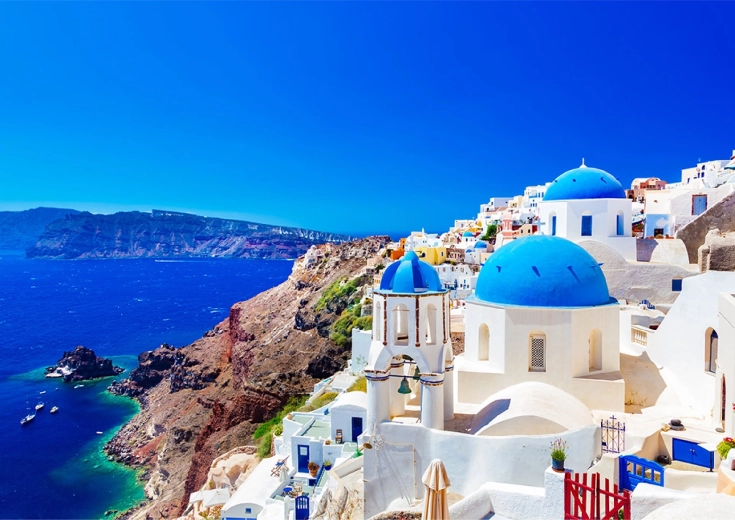 Beautiful Santorini Motifs