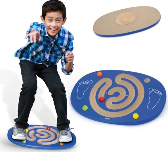 Interaktyvus labirintas su rutuliukais