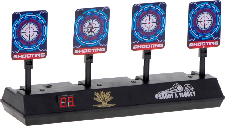 Keturi pop-up taikiniai didesniam smagumui