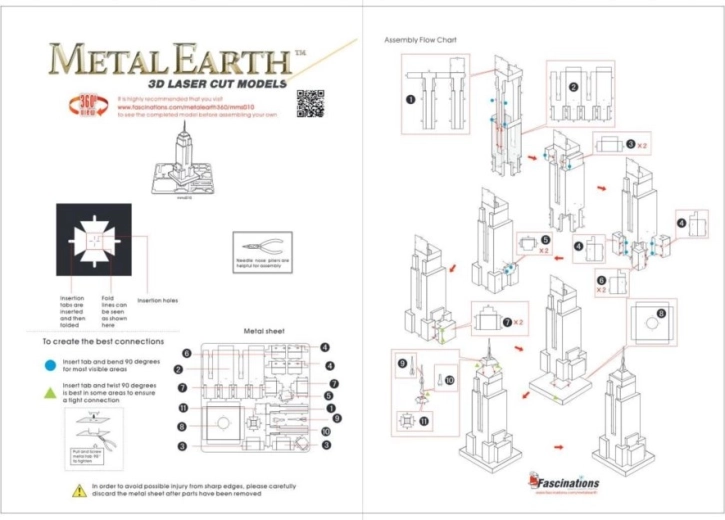 Clear instructions for smooth building