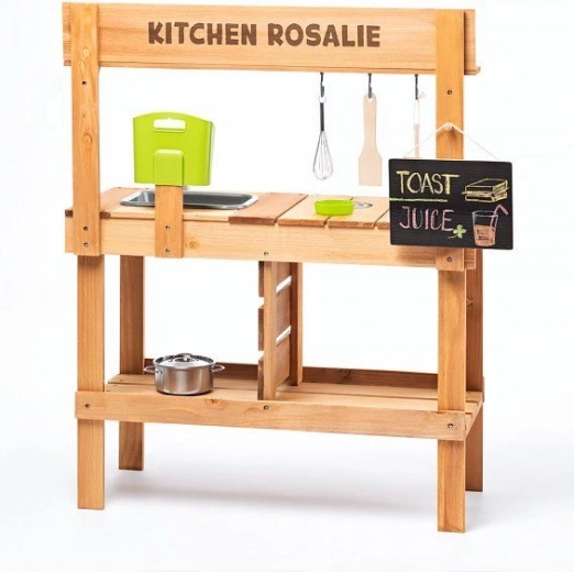 Darbo paviršius, kabliukai ir lentynos