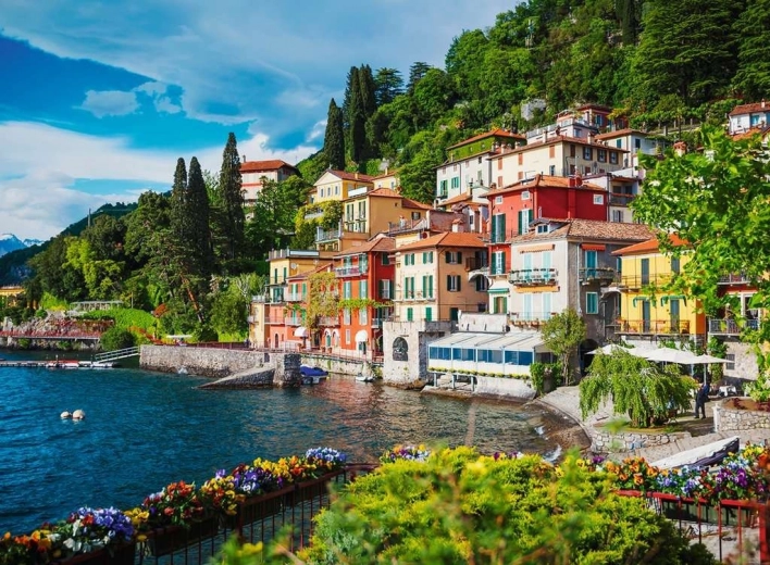 Picturesque motif of Lake Como