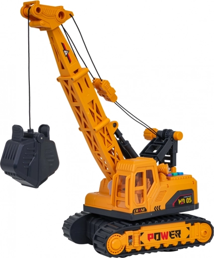 Rankiniu būdu valdoma strėlė ir griebtuvai