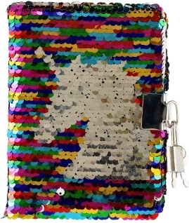 Sparkling reversible sequins