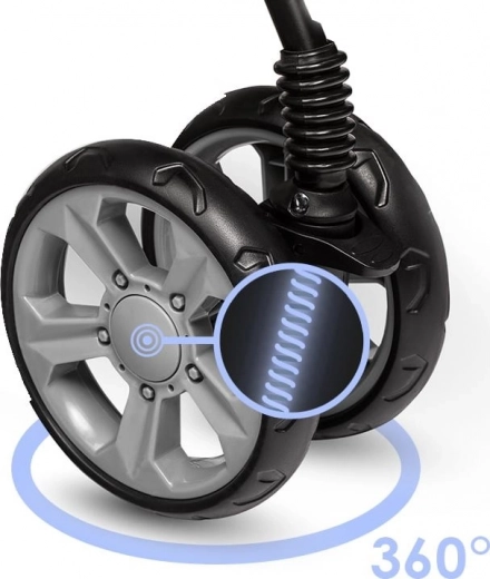 Manevringi EVA ratai su amortizacija