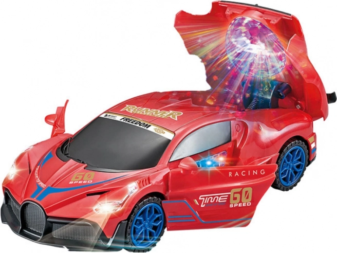 LED kamuolys ir šviesos efektai