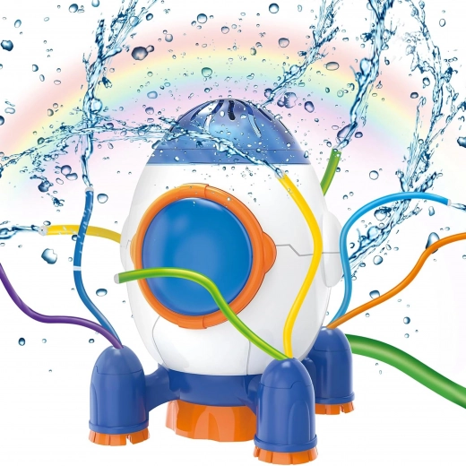 360° purškimas su lanksčiomis purkštukų žarnelėmis