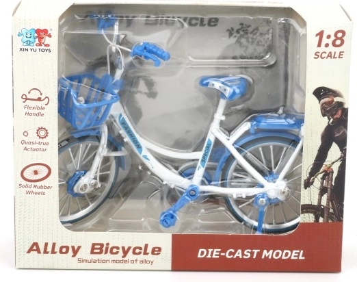 Metalinė konstrukcija ir guminiai ratai (die-cast versijoje)