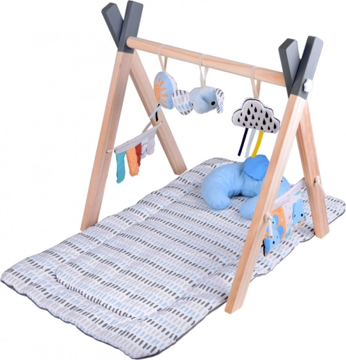 Minkštas kilimėlis ir pagalbinė pagalvėlė