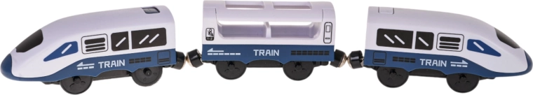 Modern train with magnetic couplers