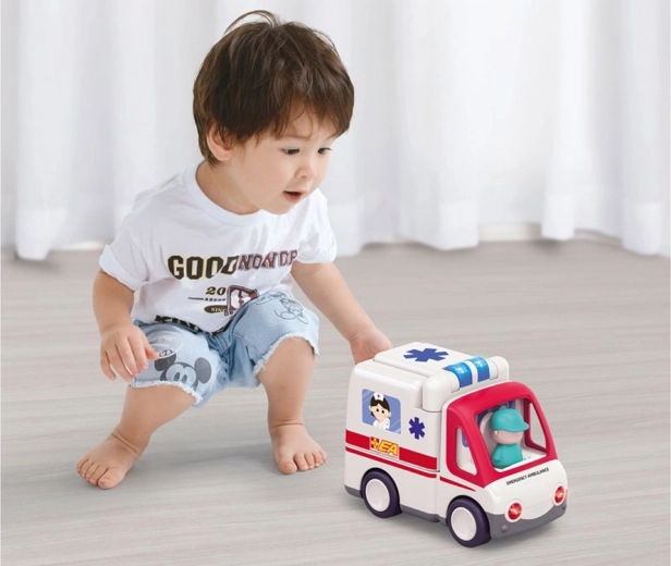 Savavaikės eigos režimas ir mygtukai su efektais