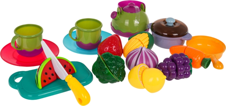 Complete set of utensils