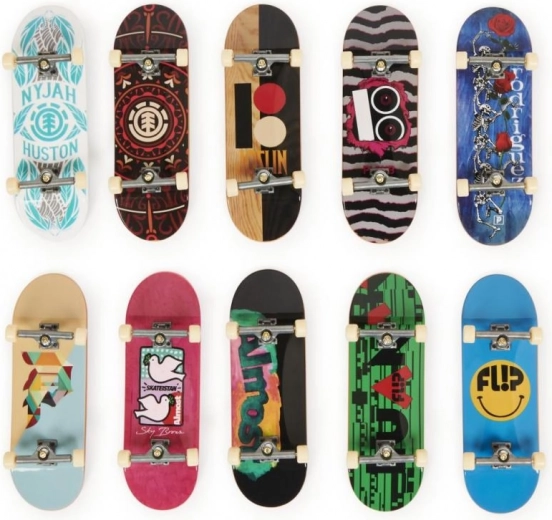 Su 10 fingerboardų kolekcija