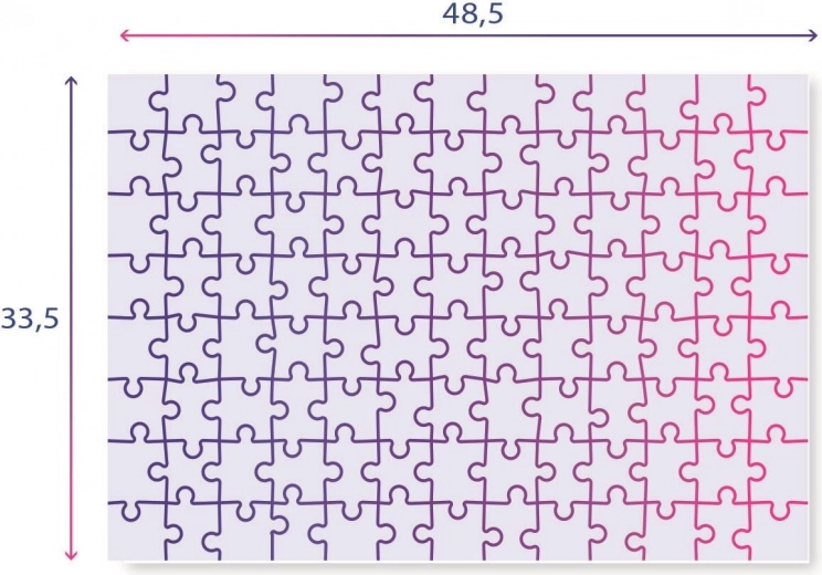 Practical format 48.5 × 33.5 cm