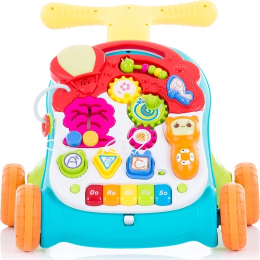 Interactive panel with melodies and phone