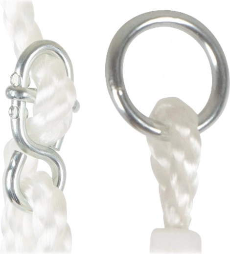 Reguliuojamos virvės ir dvigubas pakabinimas