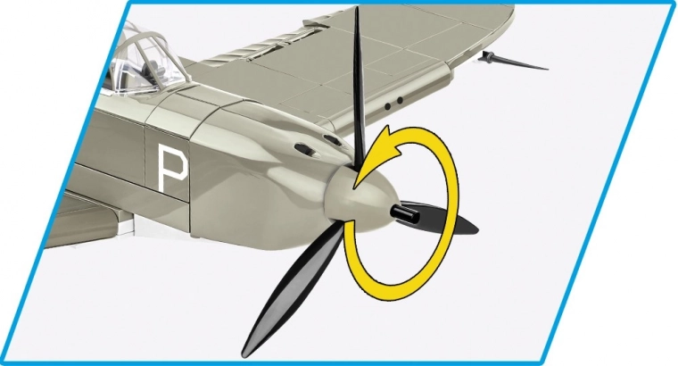 Detailed model of the aircraft