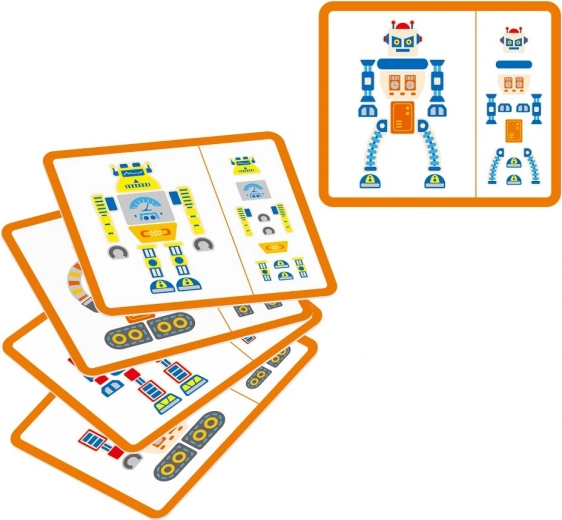 Robotų kūrimas pagal fantaziją ir šablonus