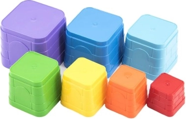 Spalvinga piramidė pirmiesiems statiniams