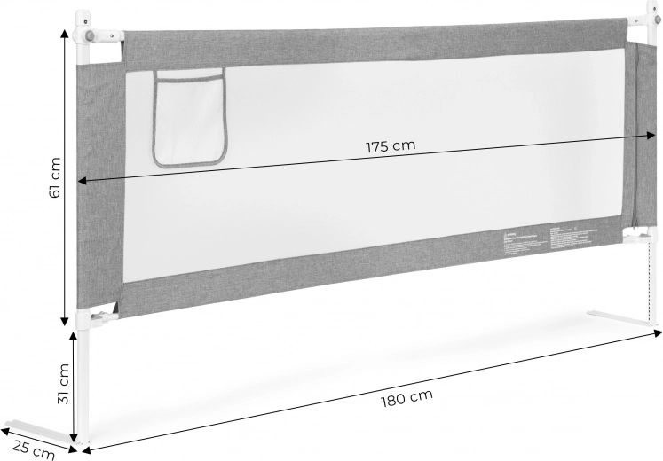 Reguliuojamas aukštis skirtingiems čiužiniams