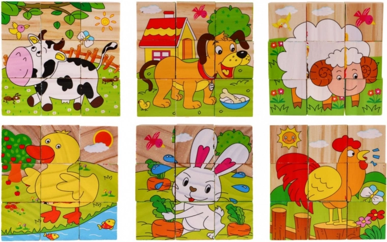 6 žaidimo pusės viename rinkinyje