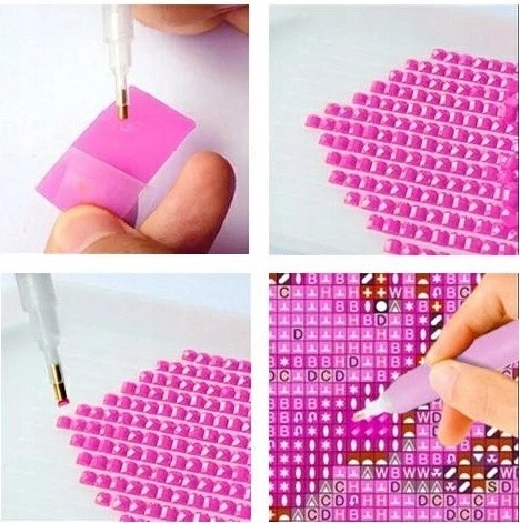 Tikslus dėjimas dėl spalvinio žymėjimo