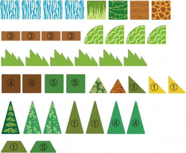 Formų ir skaičiavimo mokymasis per žaidimą