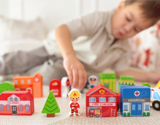 Skatina vaizduotę ir socialinius įgūdžius