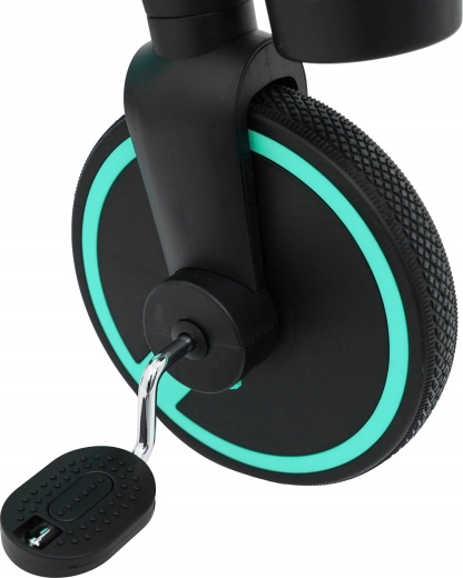 Tylus ir užtikrintas važiavimas guminiais ratais