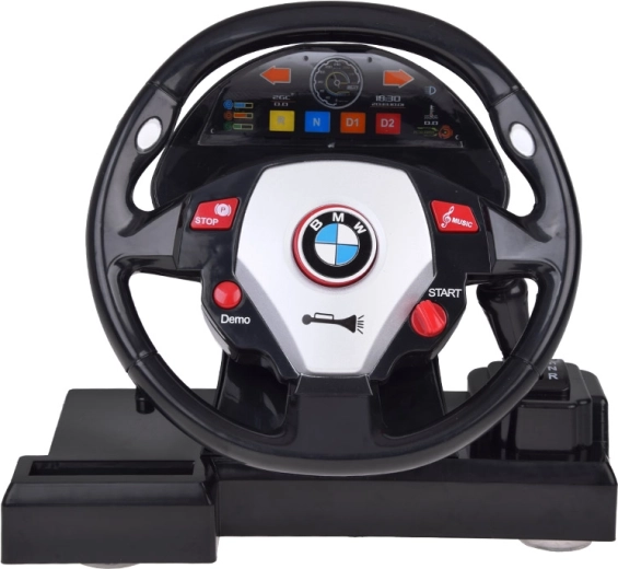 Realistiškas vairas su garsais ir šviesomis