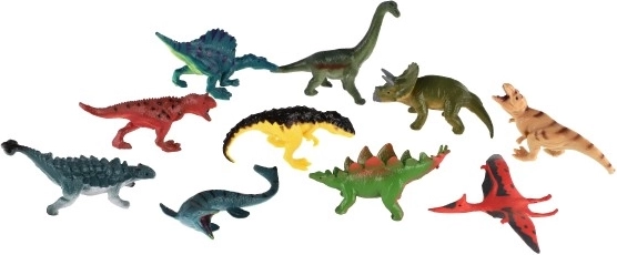 Mėgstamų dinozaurų rūšių mišinys