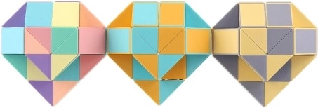 Spalvinga plastikinė konstrukcija