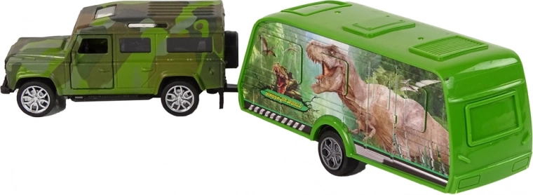 Priekaba su dinozaurų motyvu